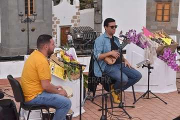 Viva Canarias graba su primer programa en Telde (Foto Francisco Javier Santana)